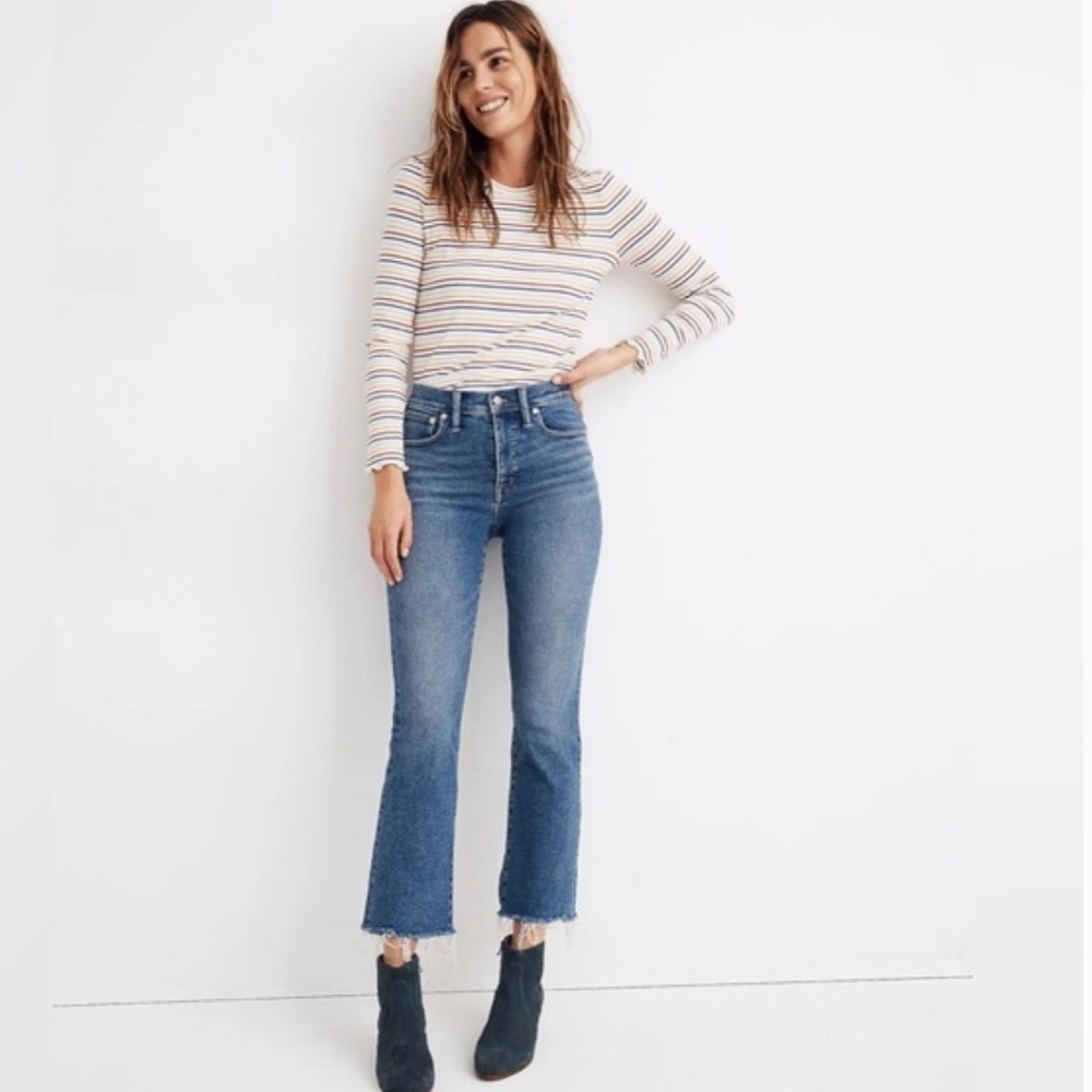 Madewell 10’ High Rise Demi-Boot Jeans